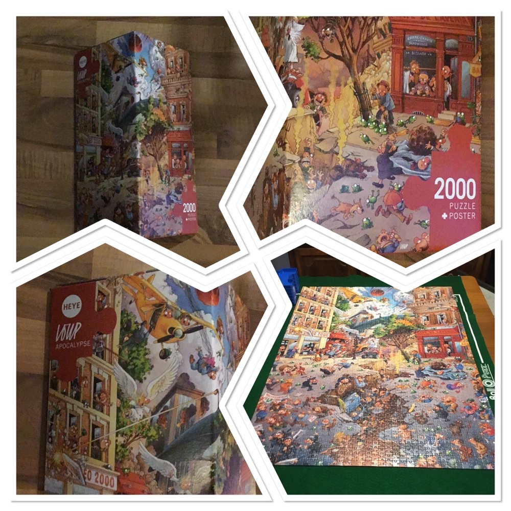 🎄 Heye Apocalypse 2000 piece puzzle 🎄